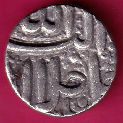 Mughals Mohammad Akbar Ahmedabad Mint One Rupee-FA2728 - Image 2