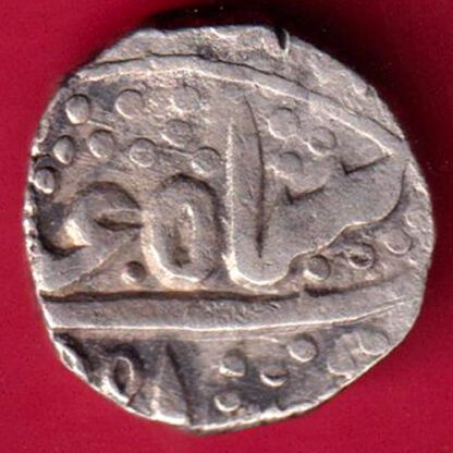 indore state half rupee sun face type beautiful silver Coin-FA2983 - Image 2