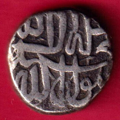 Mughals Mohd.Akbar Mehmudi silver coin-FA3387 - Image 2