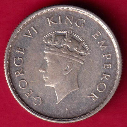 British India 1939 George Vi half Rupee -FA3723 - Image 2