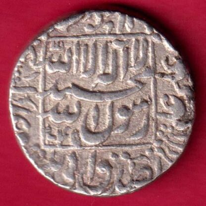 mughals shahjahan ahmedabad mint complete on flan very nice details coin -FA3932 - Image 2