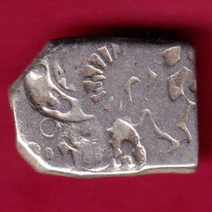 Ancient Mauryan Period Magadh Dynasty Beautiful Silver Punchmark  -FA4738