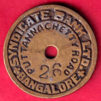 Token:- Syndicate bank ltd. Bangalore -FA5025