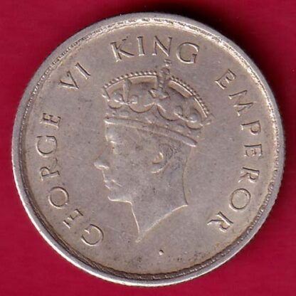 British India 1939 George vi Half Rupee -FA4761 - Image 2