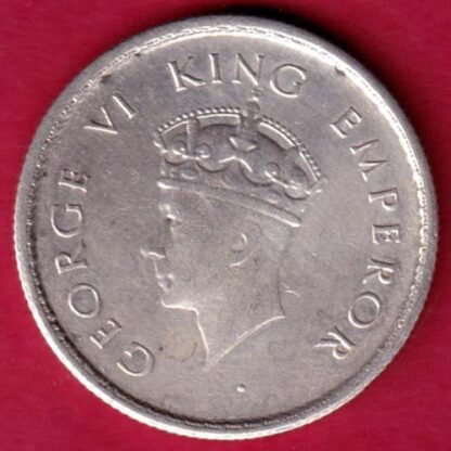 British India 1939 Bombay  Mint  George Vi King Emperor Half Rupee -FA5733 - Image 2