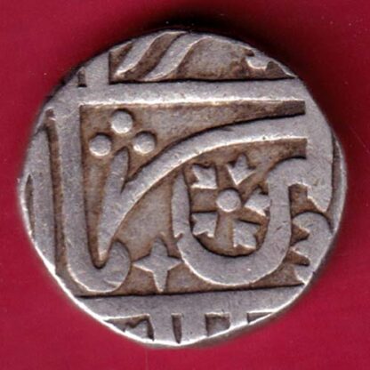gwalior state jayaji rao one rupee silver coin  -FA5766 - Image 2