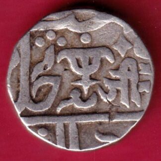 gwalior state jayaji rao one rupee silver coin  -FA5766