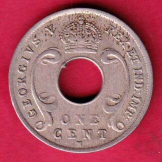 East Africa & Uganda Protectorates 1911 Georgive V Rex Et Ind Imp  One Cent  -FA5808