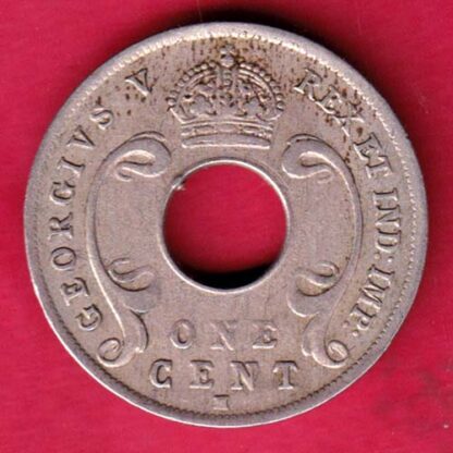 East Africa & Uganda Protectorates 1911 Georgive V Rex Et Ind Imp  One Cent  -FA5808