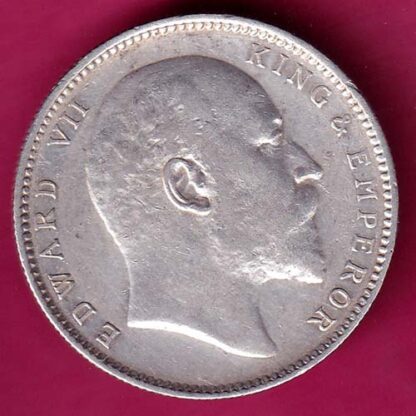 British India 1905 Edward Vii King & Emperor One Rupee -FA6118 - Image 2