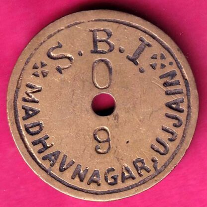 Bank Token :- S.B.I  Madhavnagar Ujjain-FA6134