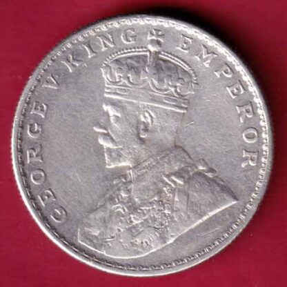 British India 1918 Bombay Mint George v Emperor One Rupee- FA6232 - Image 2