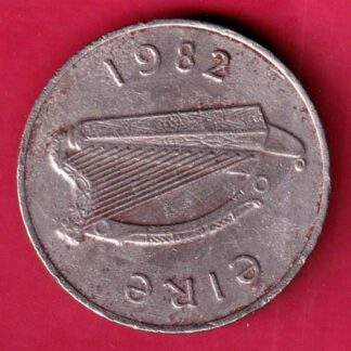 Ireland 1982 10 Pence -FA5815