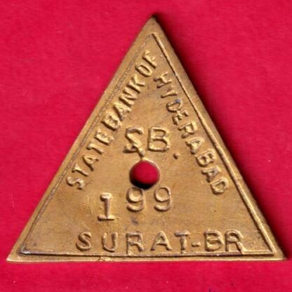 BANK TOKEN :- State Bank Of Hyderabad 199 Surat - BR - FA6072