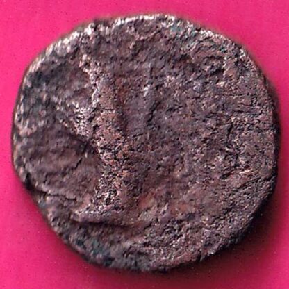 ANCIENT INDIA KUSHAN KING DYNASTY BEAUTIFUL SCARE COPPER COIN :- FA6623 - Image 2