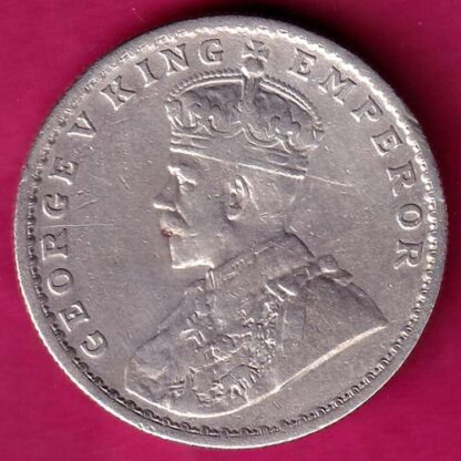 British India 1915 Bombay Mint George v One Rupee  :- FA6741 - Image 2