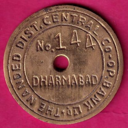 TOKEN :- THE NANDED DIST. CENTRAL CO - OP. BANK LTD. NO.144 DHARMABAD:- FA6895