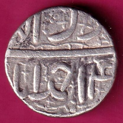 Mughals Mohammad Akbar Ahmedabad Mint One Rupee :- FA7091 - Image 2