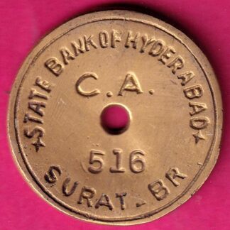 BANK TOKEN :- STATE BANK OF HYDERABAD C.A. 516 BR. SURAT   :- FA7279