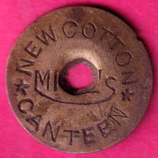 CANTEEN TOKEN :- NEW COTTON  CANTEEN MILS :- FA7299