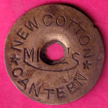 CANTEEN TOKEN :- NEW COTTON  CANTEEN MILS :- FA7299