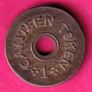 CANTEEN TOKEN :- D.C.C. SIKA CANTEEN TOKEN 1 :-  FA7637