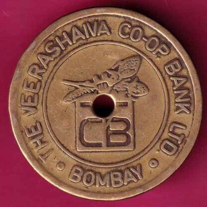TOKEN :- THE VEERASHAIVA CO-OP BANK LTD.  BOMBAY  18 ANDHERI :- FA7410