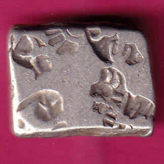 Ancient Mauryan Period Magadh Dynasty Silver Punchmark :- FA7423