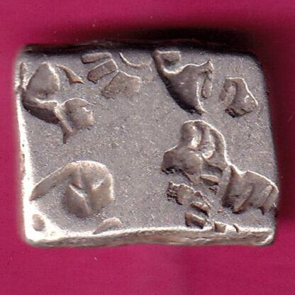 Ancient Mauryan Period Magadh Dynasty Silver Punchmark :- FA7423
