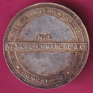WISHING YOU A HAPPY DIWALI WITH COMPLIMENTS FROM M/S MANILAL CHIMANLAL & CO. BOMBAY-2  :- FA7485