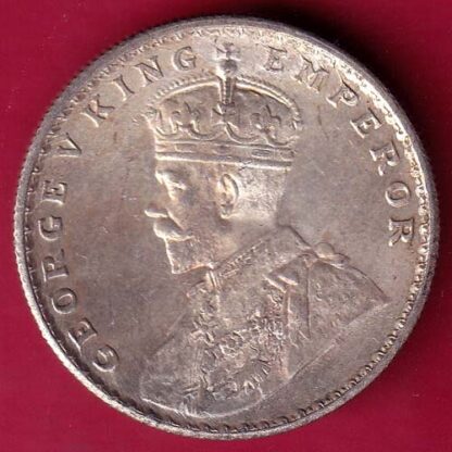 British India 1919 bombay mint George v One Rupee :-  FA8154 - Image 2