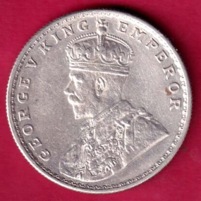 British India 1917 Bombay Mint George v Emperor One Rupee :-FA8385 - Image 2