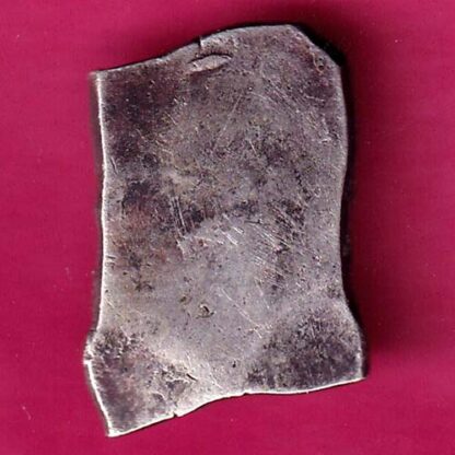 Ancient Mauryan Period Magadh Dynasty animal standing Silver Punchmark   :- FA7953 - Image 2