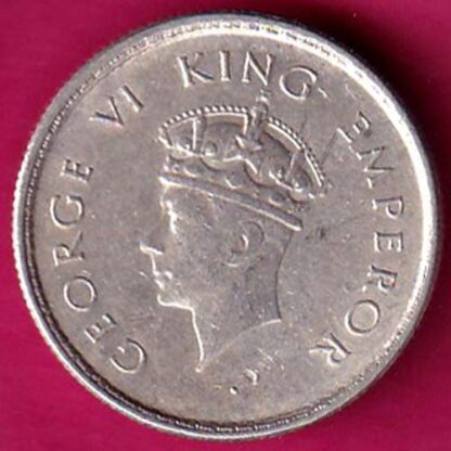 British India 1938 bombay mint George vi half Rupee :- FA8097 - Image 2