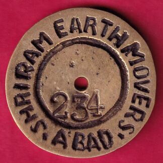 TOKEN ; SHRIRAM EARTH MOVERS 234 :-FA8223
