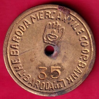 CANTEEN TOKEN -  O.N.G.C.C WS CANTEEN TOKEN  479 BARODA :- FA8840