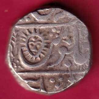 INDORE STATE SUN FACE ONE RUPEE :-FA8634