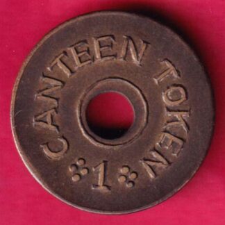 CANTEEN TOKEN – D.C.C. SIKA CANTEEN TOKEN : :- fa9417