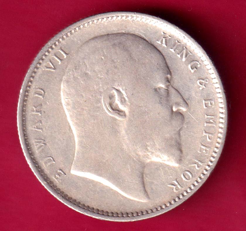 British India 1908 Edward Vii king Emperor One Rupee :- FA9188 – Indian ...