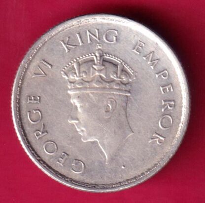 British India 1939 Bombay mint George vi King Emperor Half Rupee :- FA9190 - Image 2