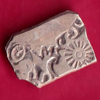 Ancient Mauryan Period Magadh Dynasty Silver Punchmark  :- FA8976