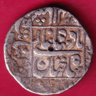 MUGHALS SHAHJHAN KHAMBHAYAT MINT ONE RUPEE  :- FA9159