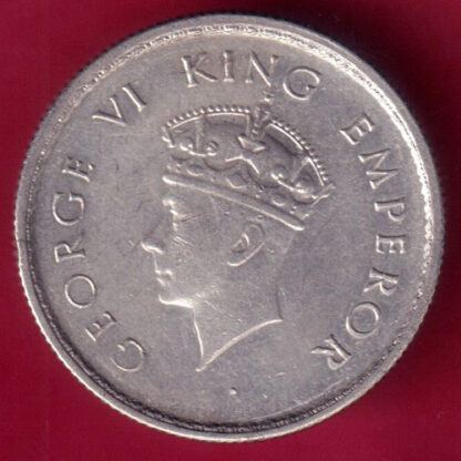 British India 1939 George Vi Half Rupee -FA9954 - Image 2