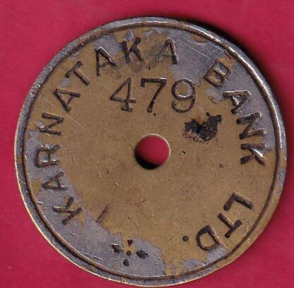 BANK TOKEN - KARNATAKA BANK LTD.479- FB227