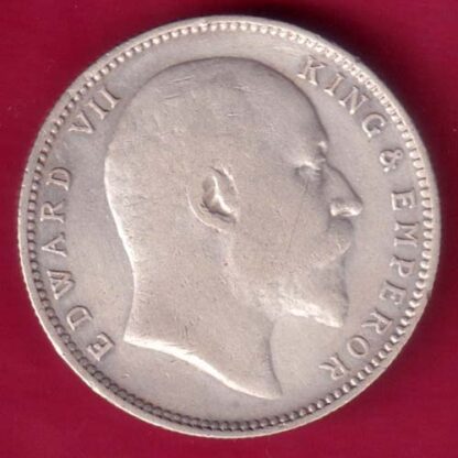 British India 1905 Edward Vii King & Emperor One Rupee - FB310 - Image 2