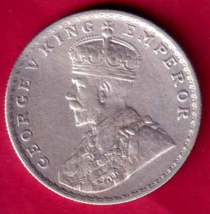 British India 1917 Bombay Mint George v Emperor One Rupee  - FB274 - Image 2