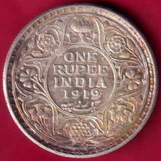 British India 1919  George v One Rupee - FB353