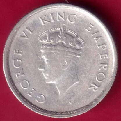 British India 1939 George Vi Half Rupee -  FB409 - Image 2