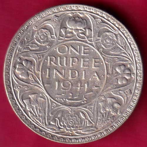 British India 1941 Bombay MInt George Vi One Rupee – FB680 – Indian ...