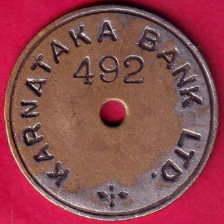 BANK TOKEN – KARNATAKA BANK LTD. 492-  FB974